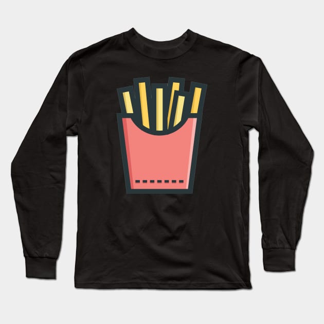 Fries Long Sleeve T-Shirt by ballhard